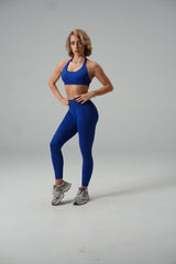 Tamnoplavi ROYAL BLUE sportski top za žene — push up, bez vidljivog znoja | EGO